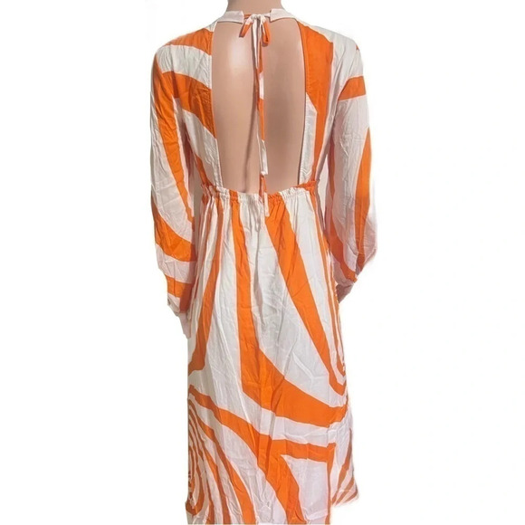 TRAFFIC PEOPLE Women’s Front Slit Maxi Dress - Picture 4 of 16